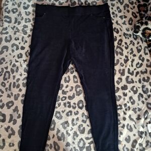 HUE Black Leggings for Women